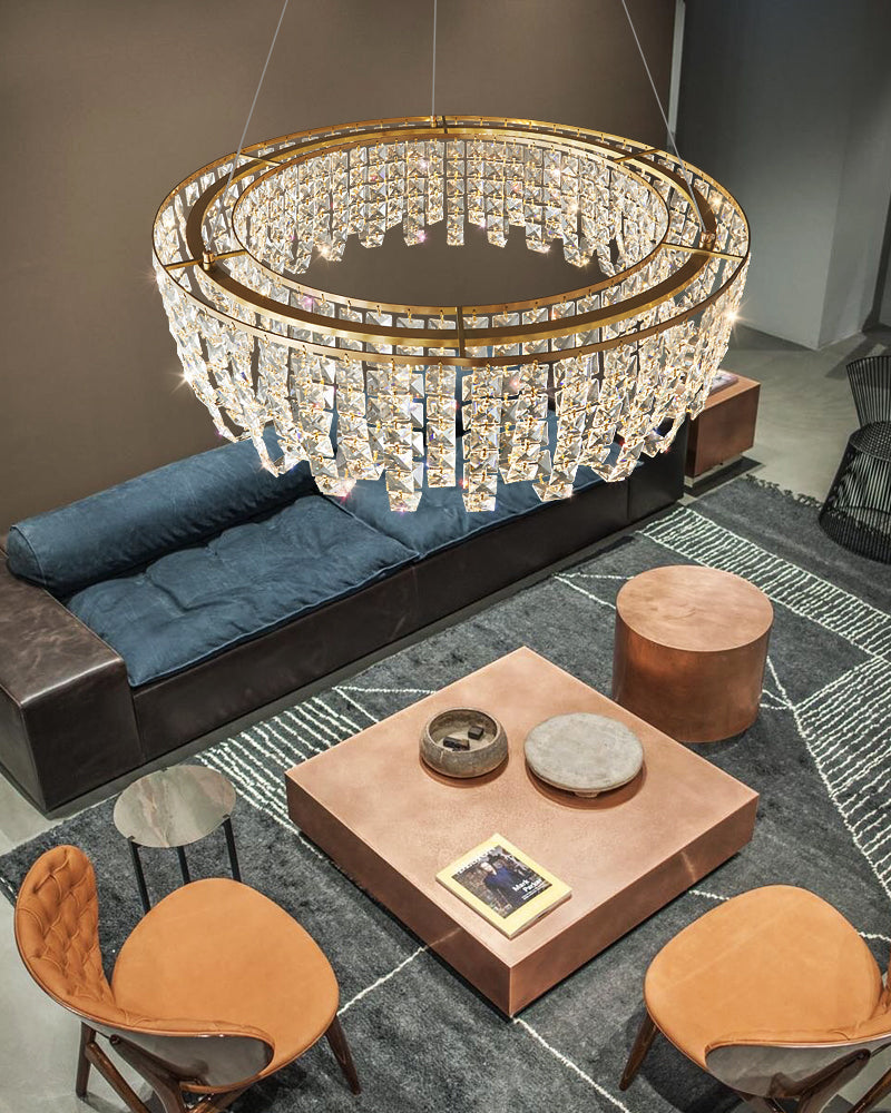 Emory Brass Chandelier