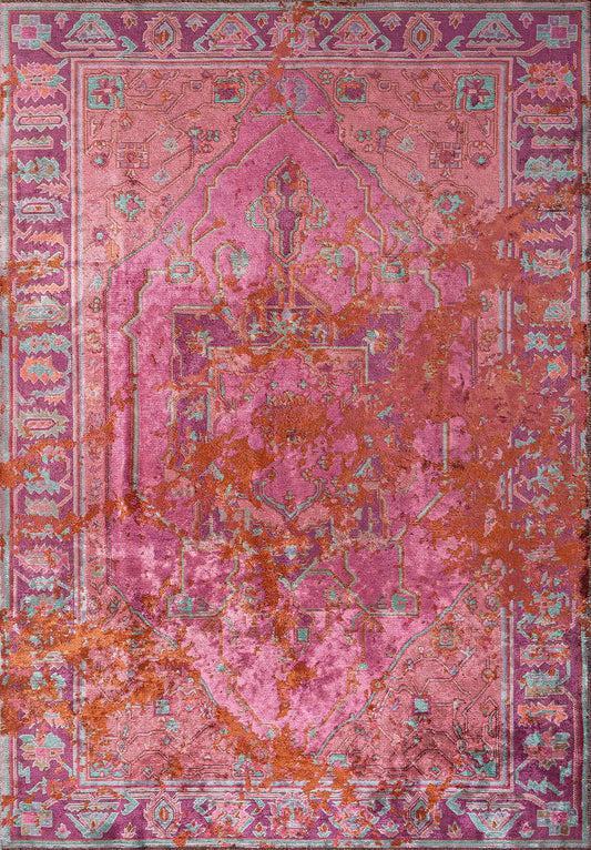 Emperor Pink - Purple Rug