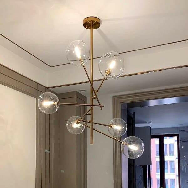 Europe Modern Glass Pendant Sputnik Light