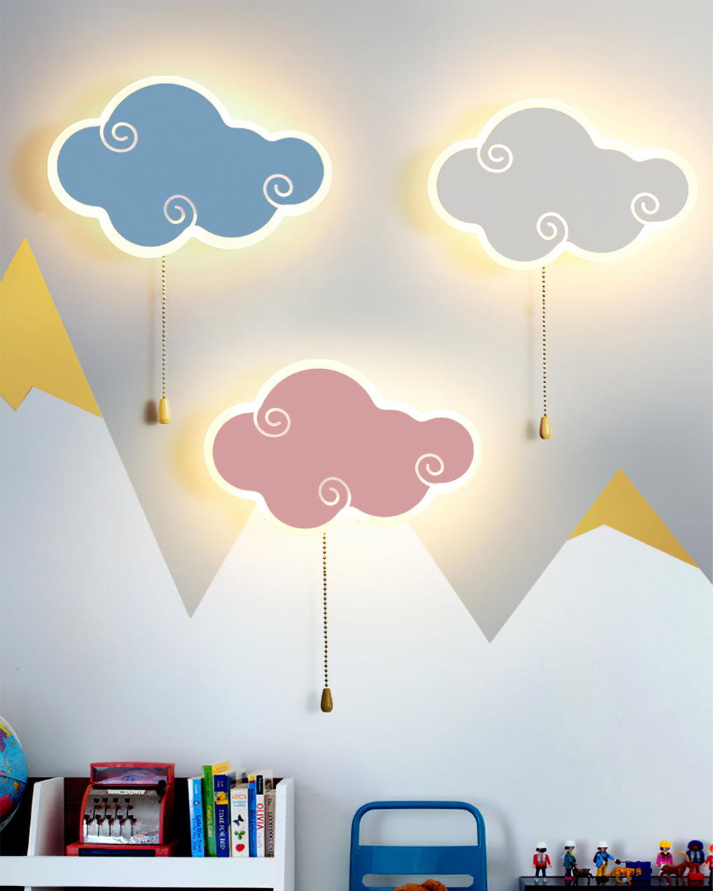 Figure Cloud Wall Lamp