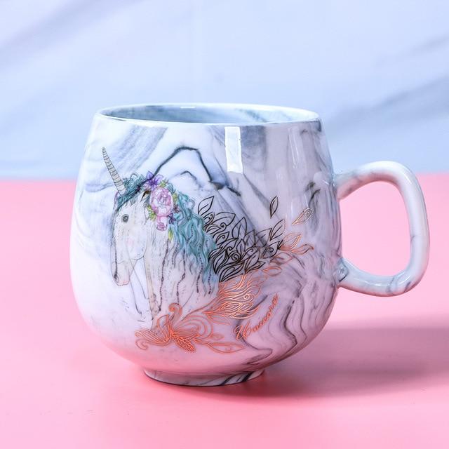 Unicorn Elegant Unicorn Ceramic Mug