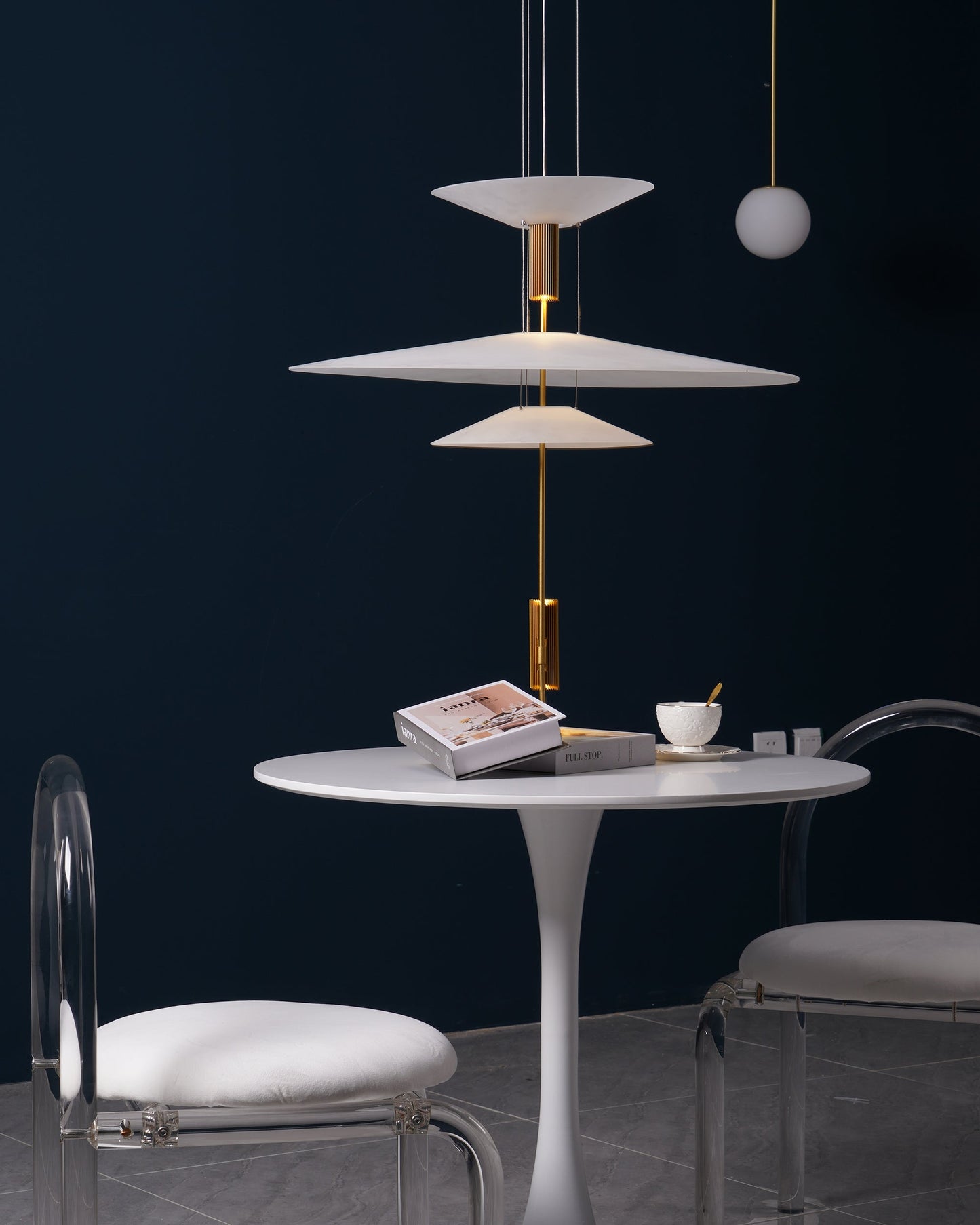 Modern Chandelier Flying Saucer Lamp UFO Hanging Light