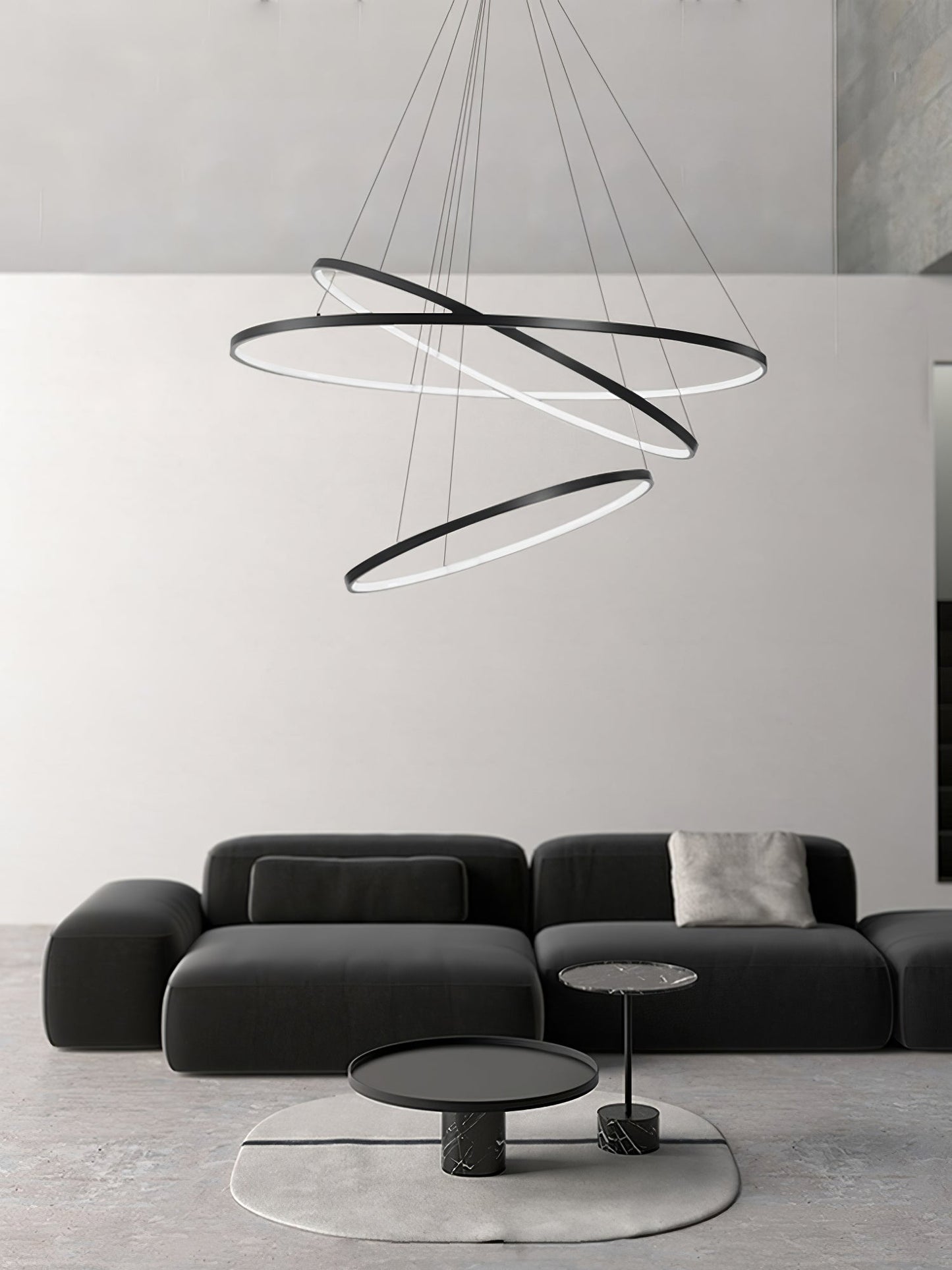 Floating Ring Chandelier