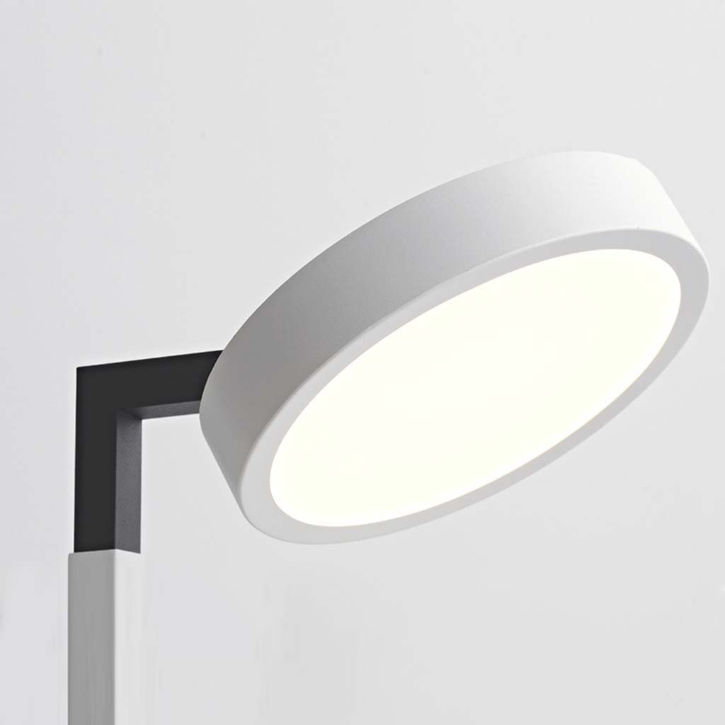 Floor Lamp Dimmable Adjustable LED Minimalist, White