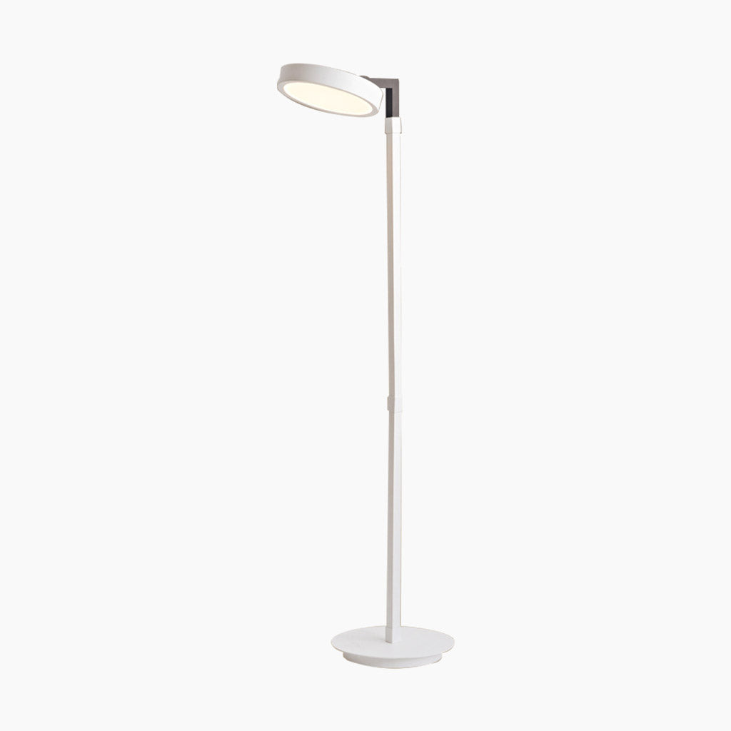 Floor Lamp Dimmable Adjustable LED Minimalist, White