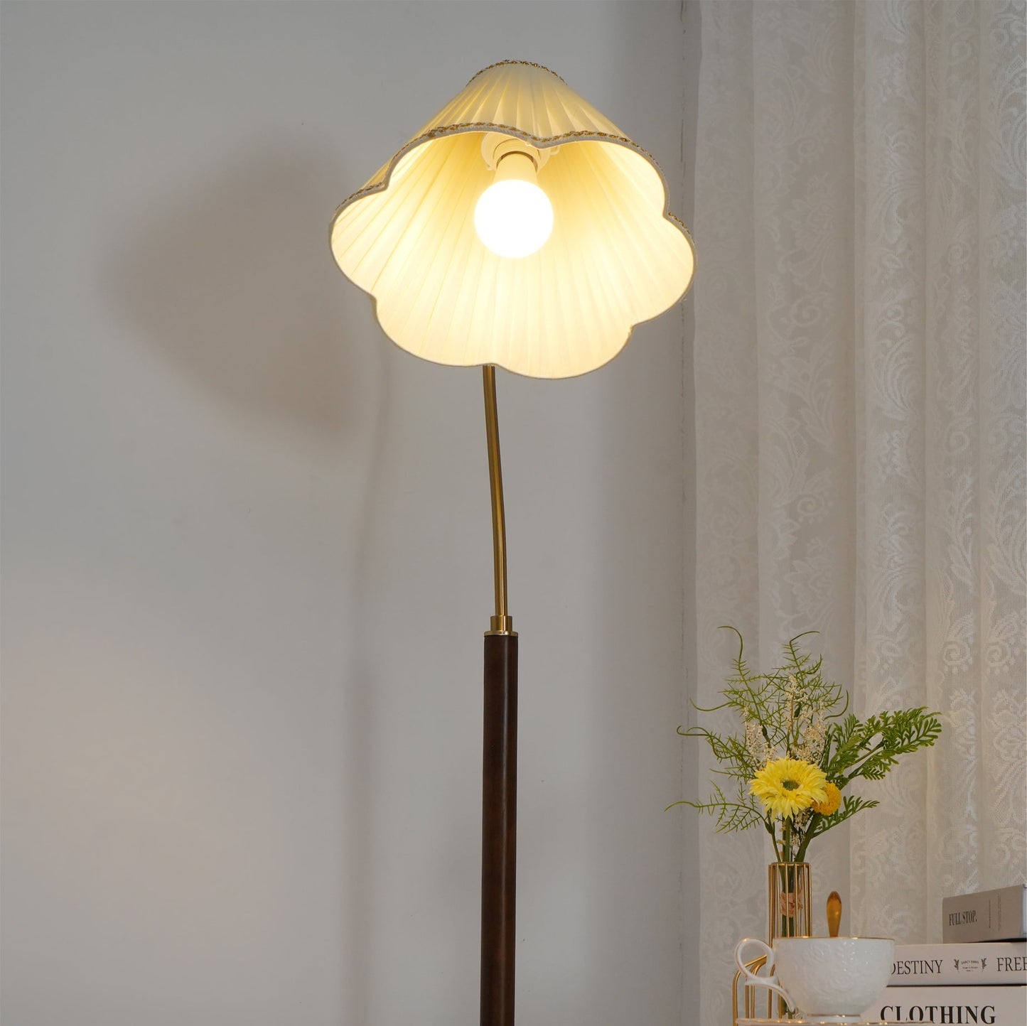Florentine Fabric Floor Lamp