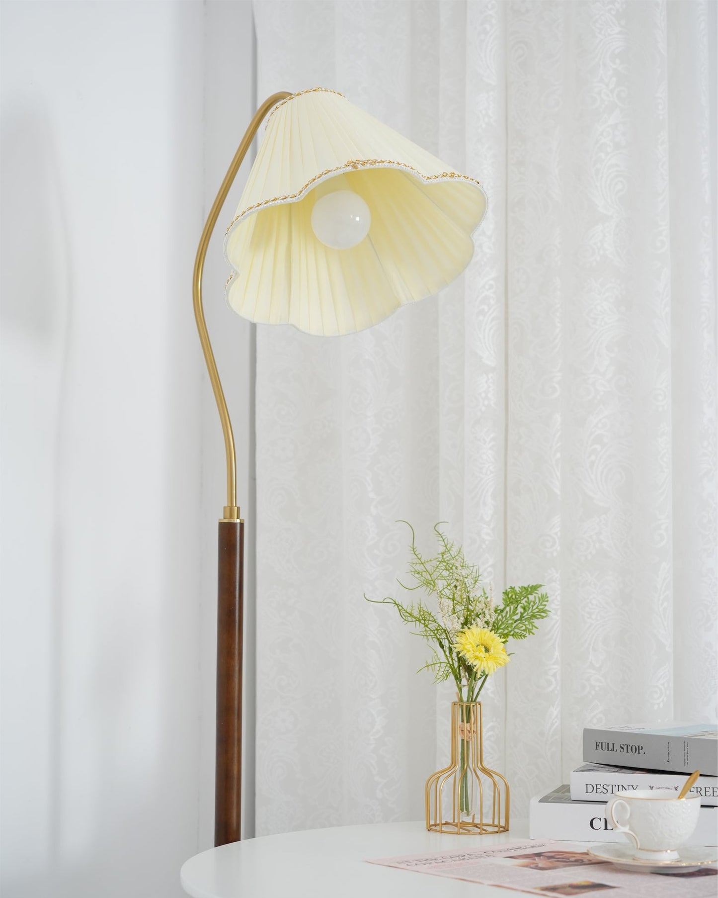 Florentine Fabric Floor Lamp