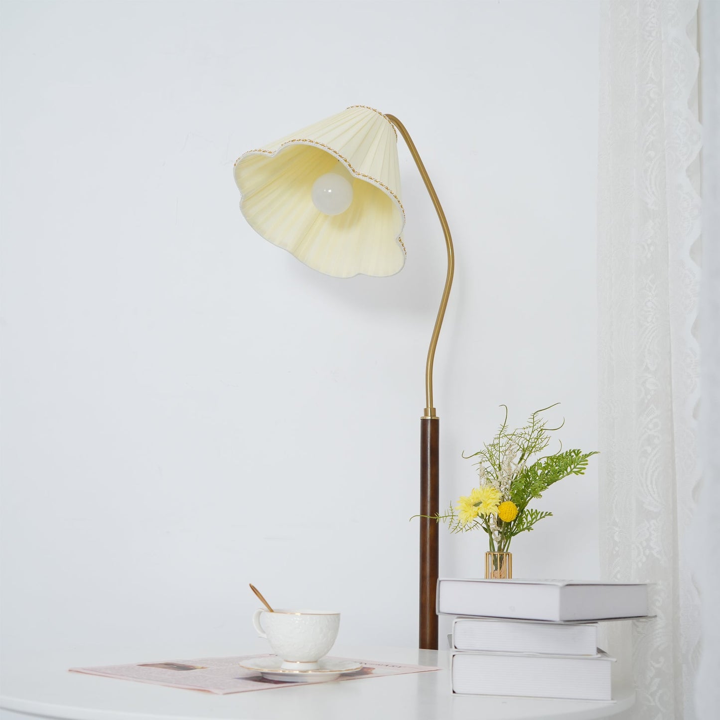 Florentine Fabric Floor Lamp