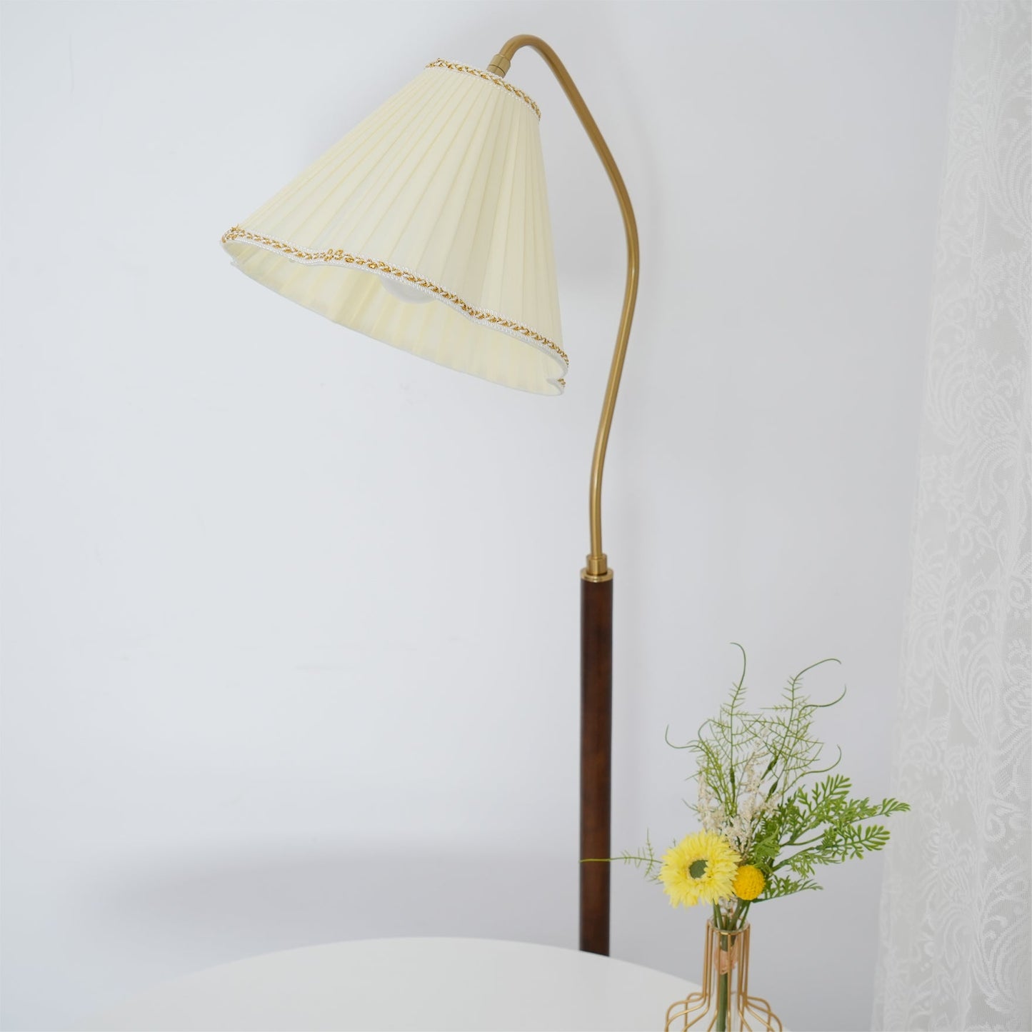 Florentine Fabric Floor Lamp