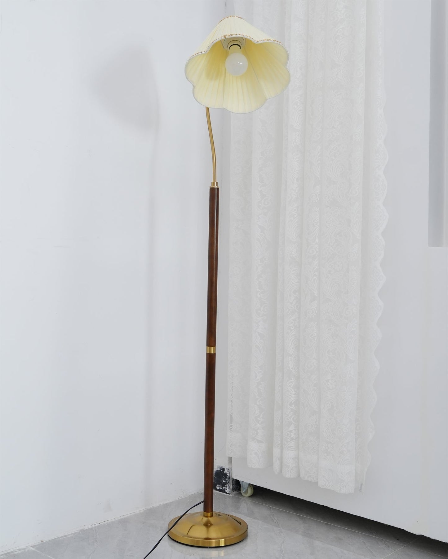 Florentine Fabric Floor Lamp