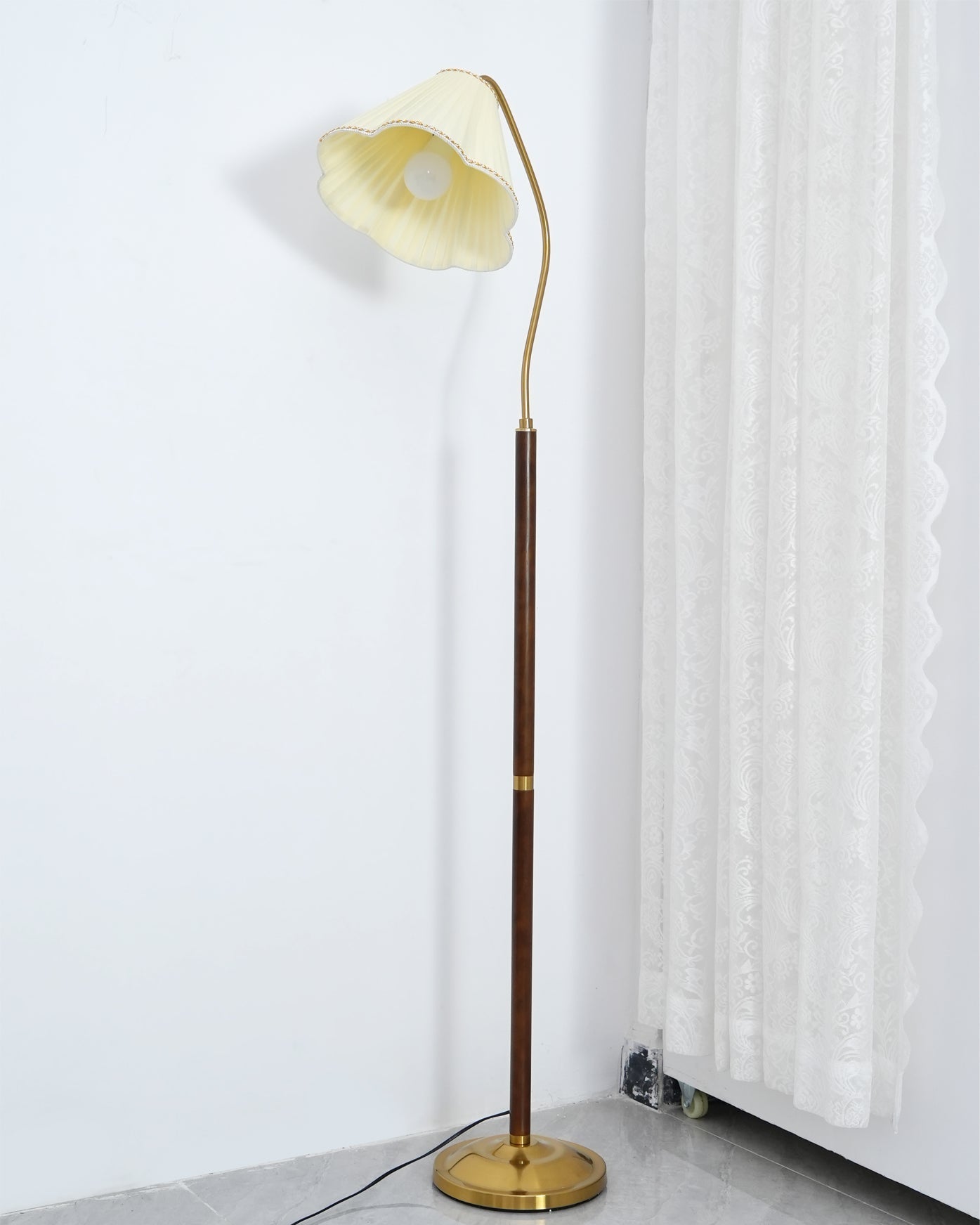 Florentine Fabric Floor Lamp