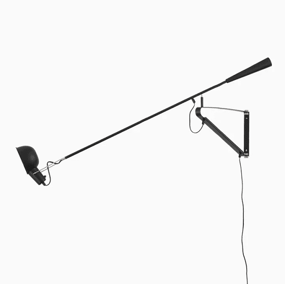 Flos - Minimalist Long Arm Wall Lamp with Socket