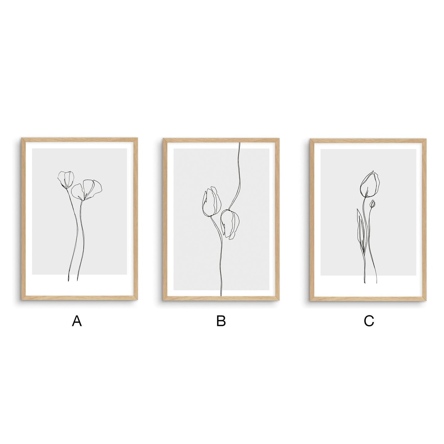 Flower Drawing - Nordic Side - 