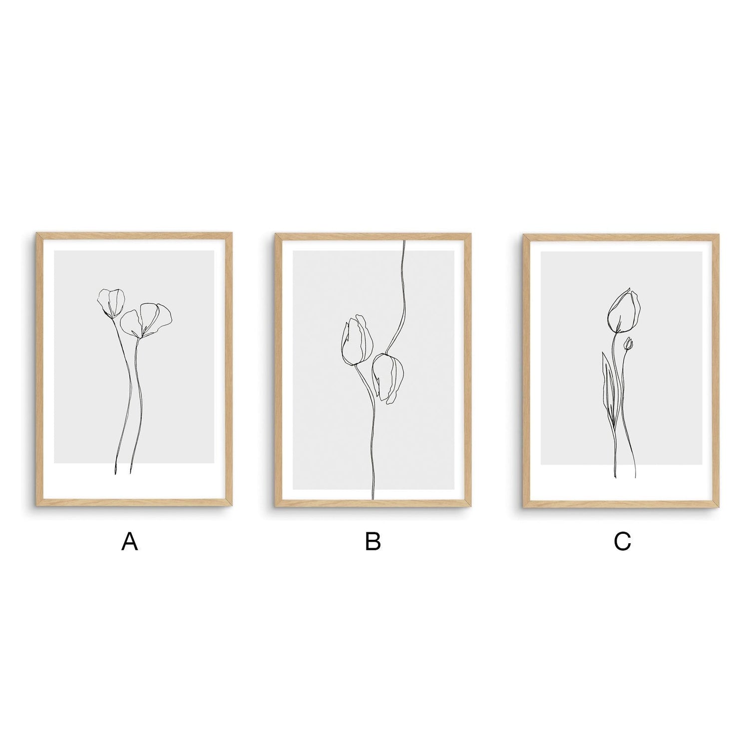 Flower Drawing - Nordic Side - 