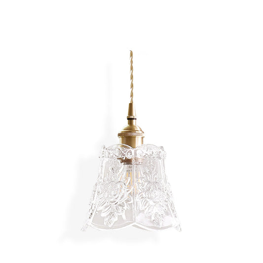 Flower Glass Pendant Lamp