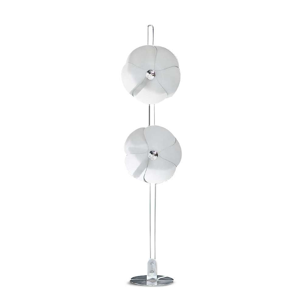 Flower Silver Floor Lamp