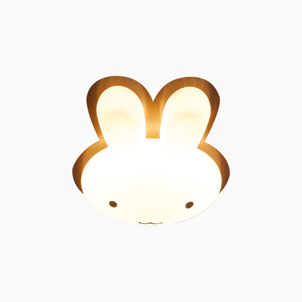 Flush Mount Ceiling Light Kids Room Unique Cartoon Dimmable LED