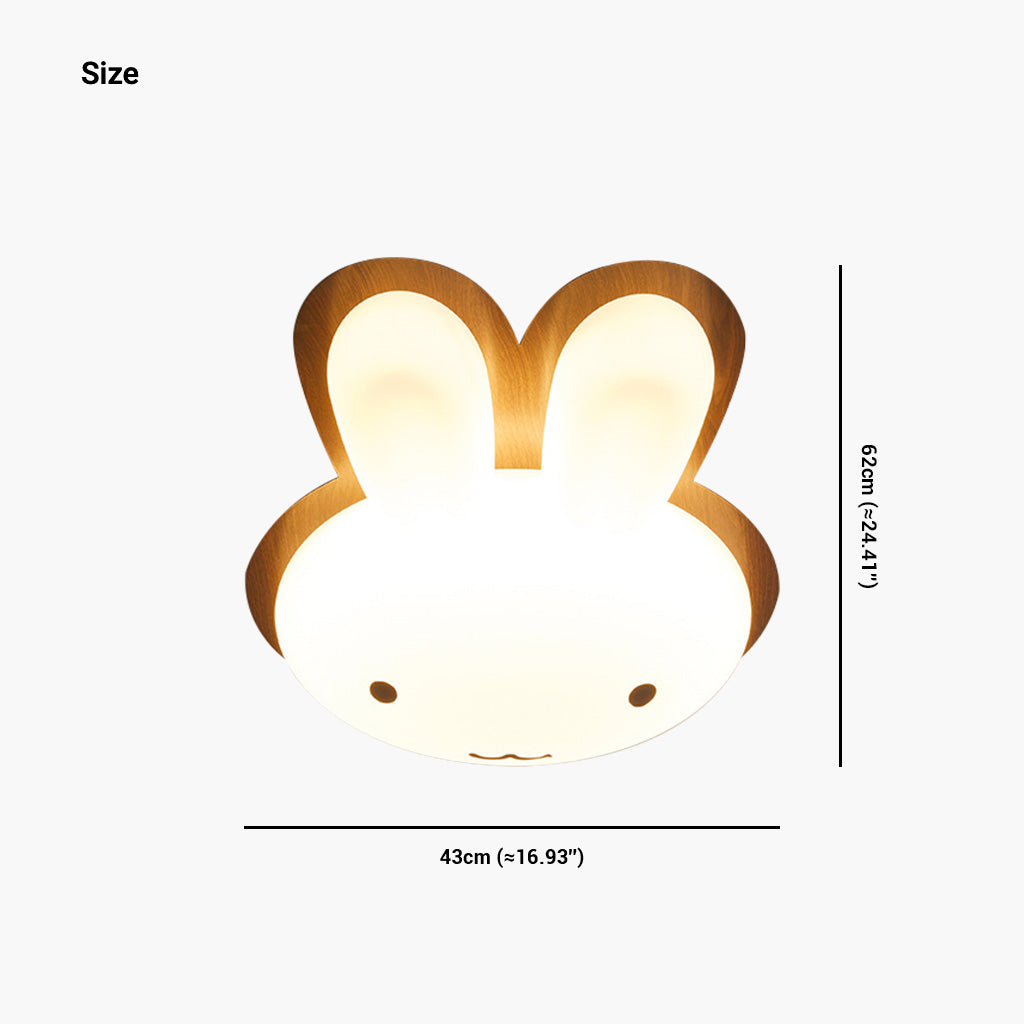 Flush Mount Ceiling Light Kids Room Unique Cartoon Dimmable LED