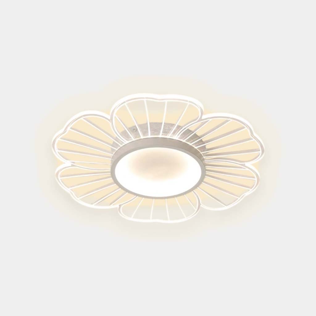 Flush Mount Ceiling Light Elegant Acrylic Flower LED