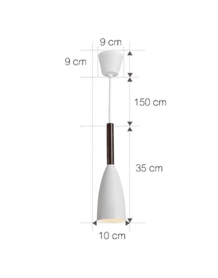 Flute Modern Minimalist Kitchen Pendant Light