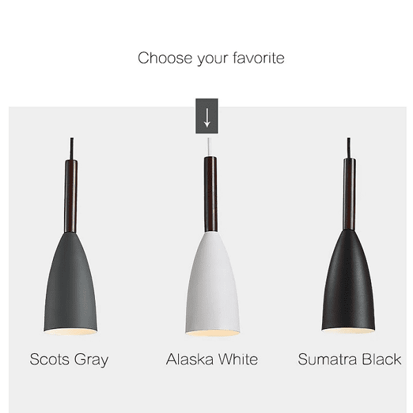 Flute Modern Minimalist Kitchen Pendant Light