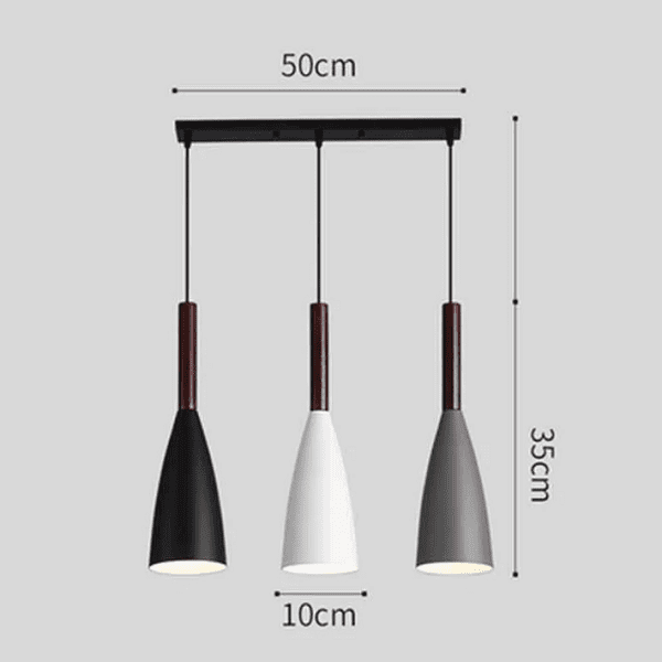 Flute Modern Minimalist Kitchen Pendant Light