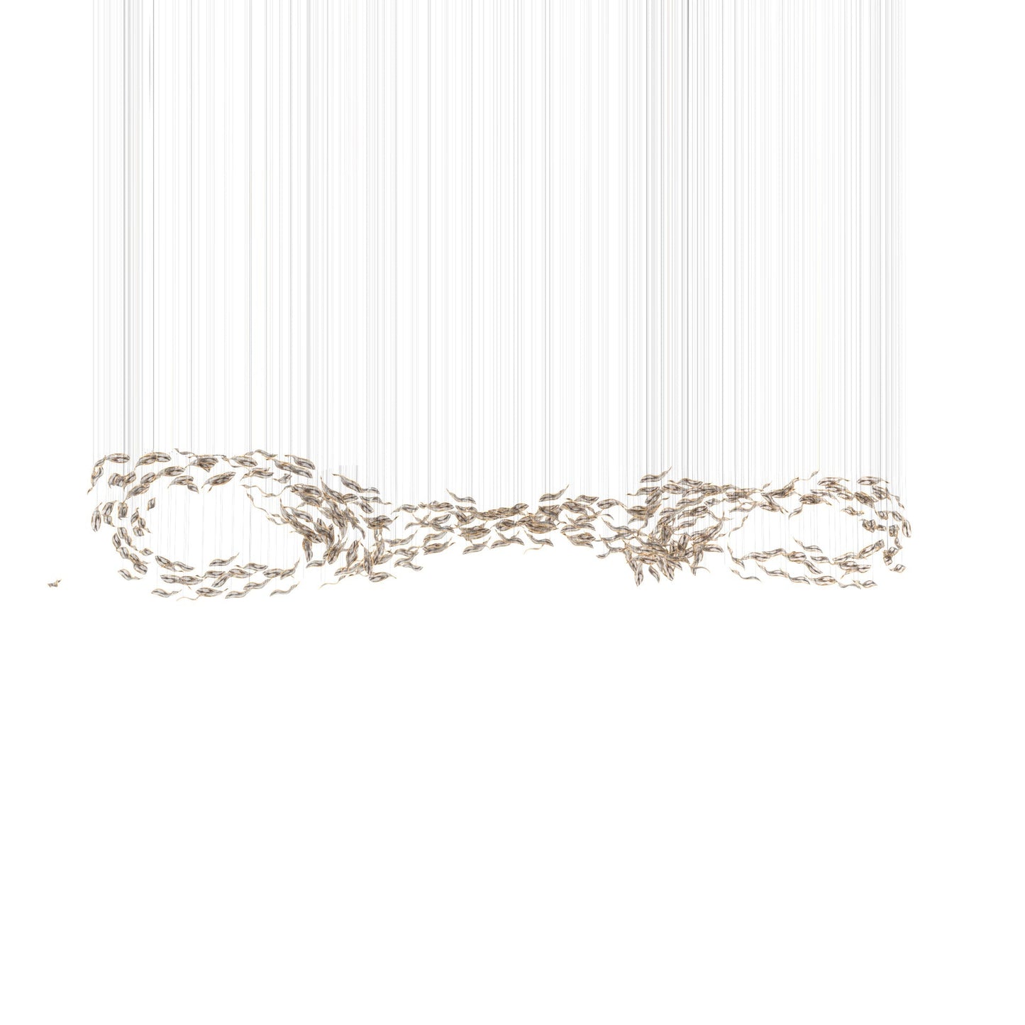 Fluttering Leaves Chandelier