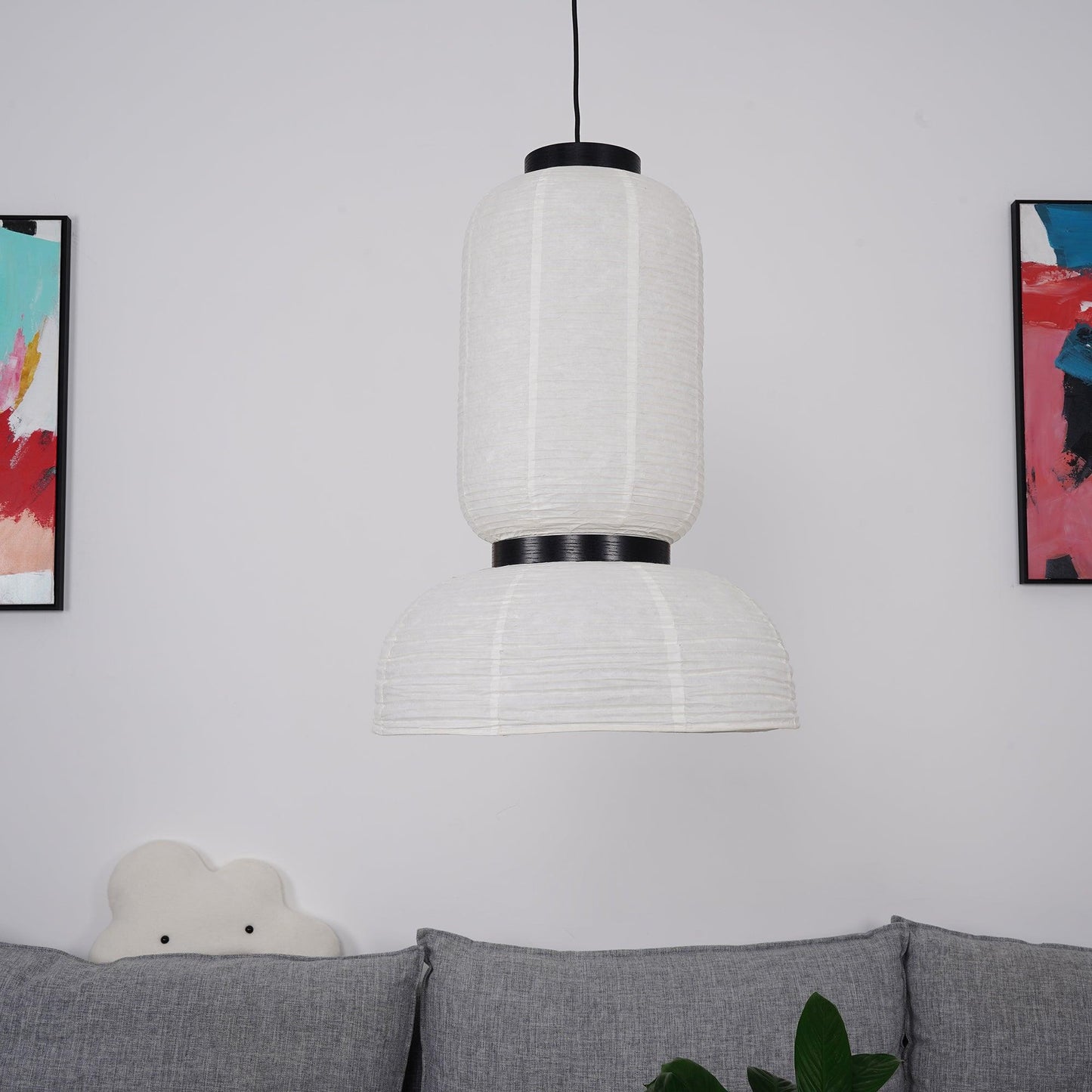 Rice Paper Lantern Pendant Light