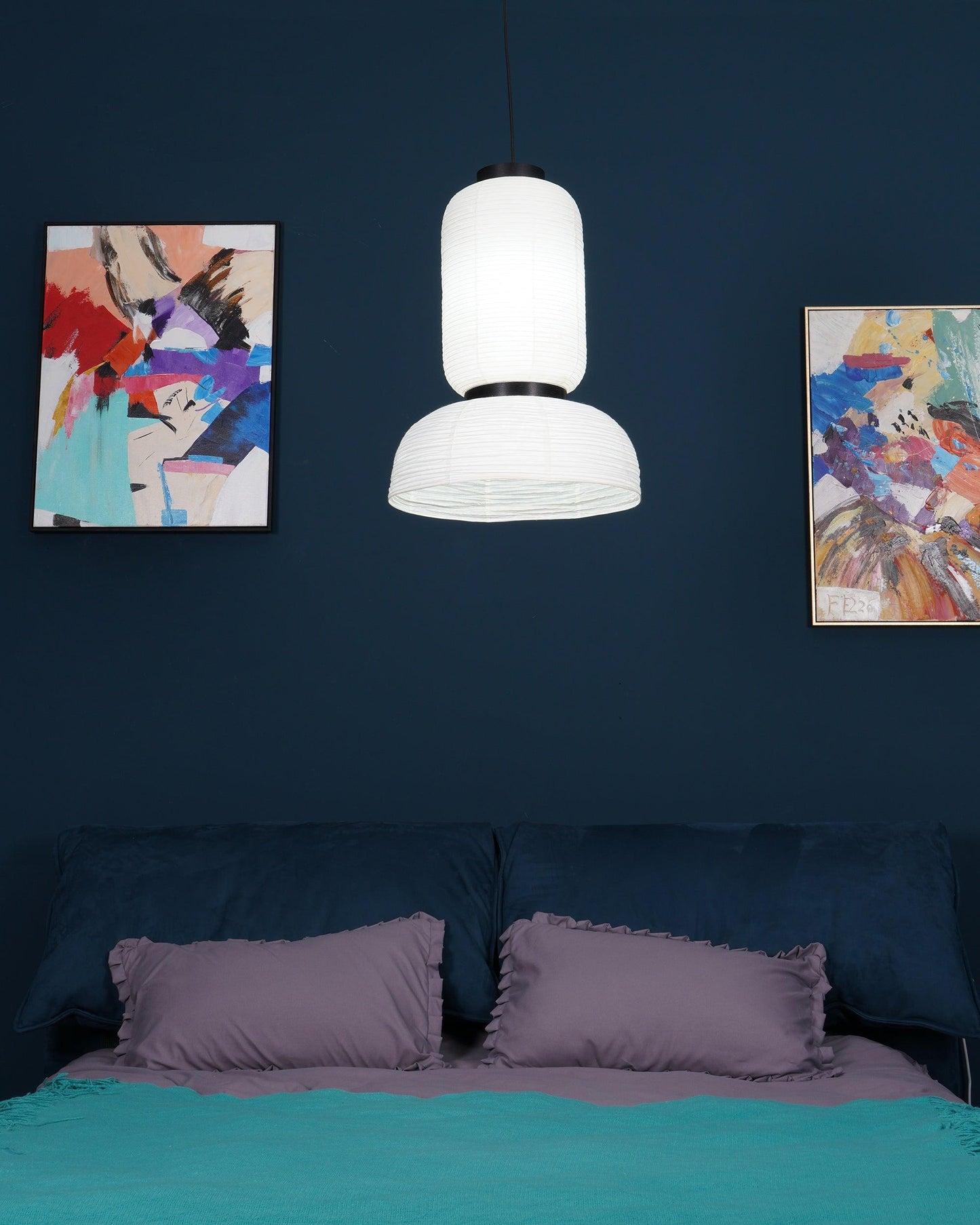 Rice Paper Lantern Pendant Light