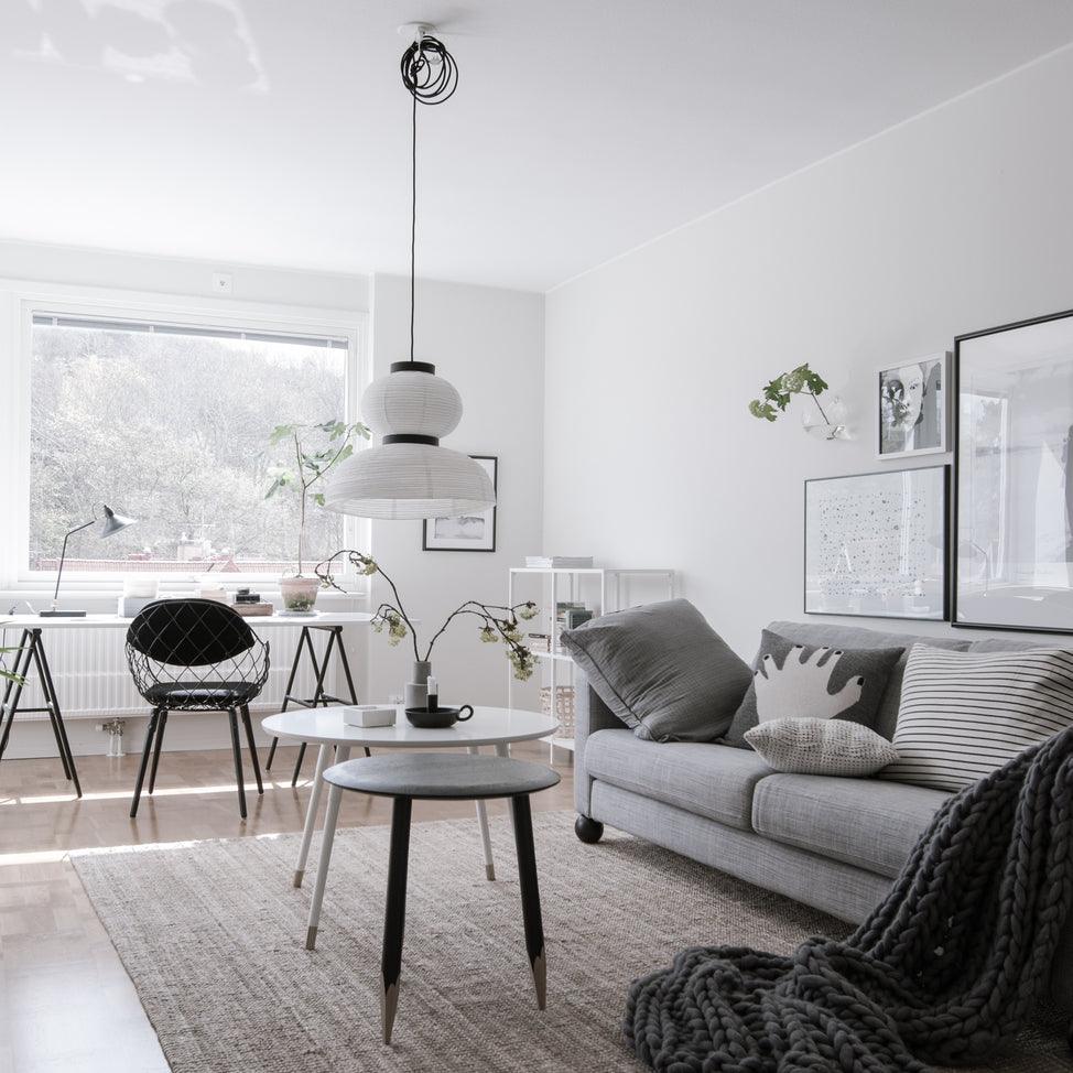 Rice Paper Lantern Pendant Light