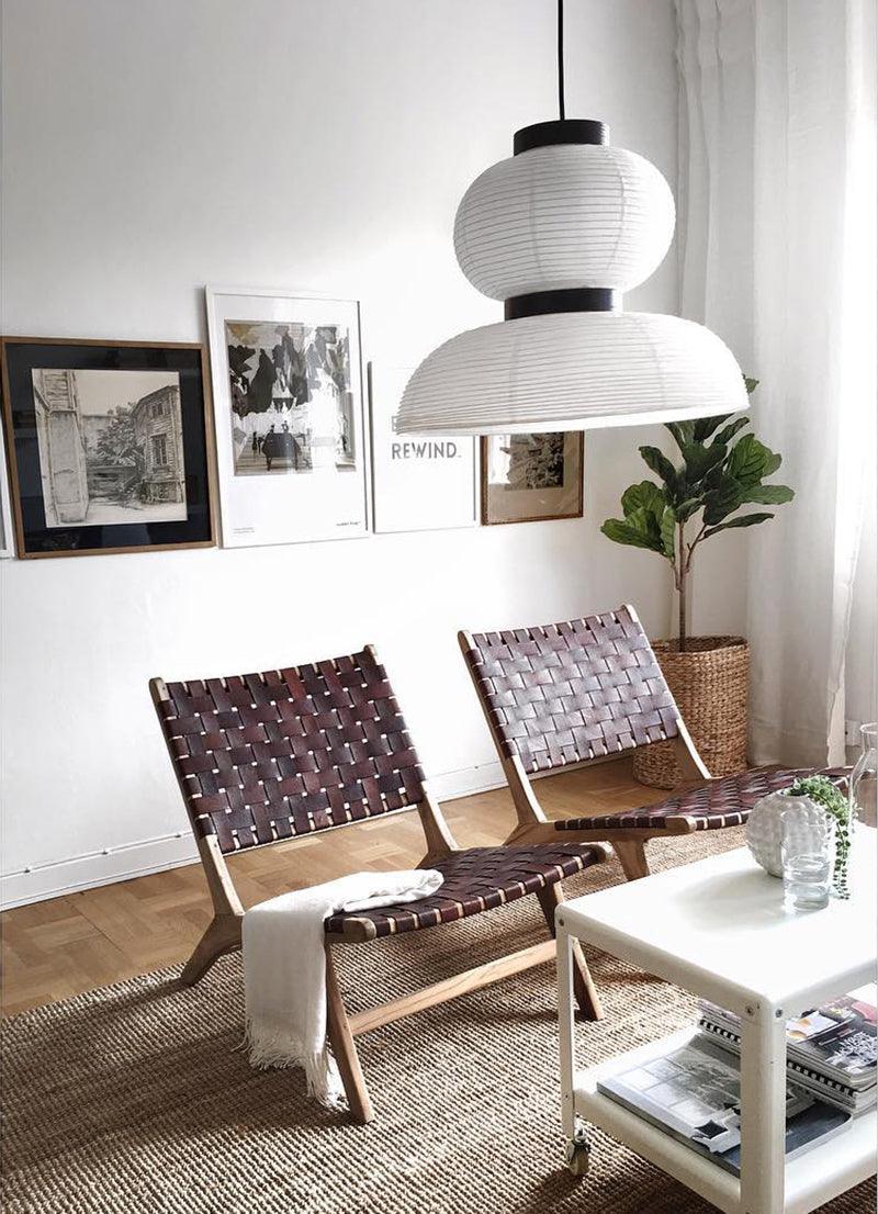 Rice Paper Lantern Pendant Light