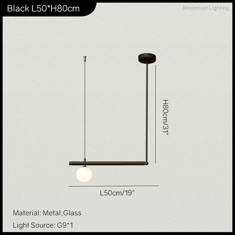 Frey - Modern Minimalist Living Room Chandelier Simple Linear