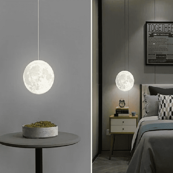Full Moon 3D Hanging Lamp