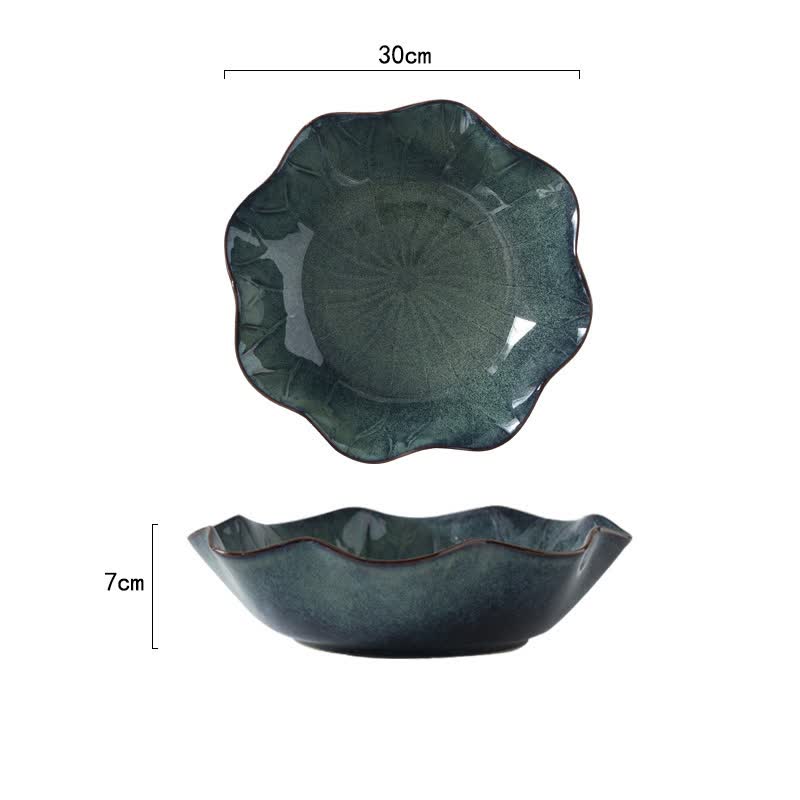 Hanover Handcrafted Wave Bowl for Table Setting