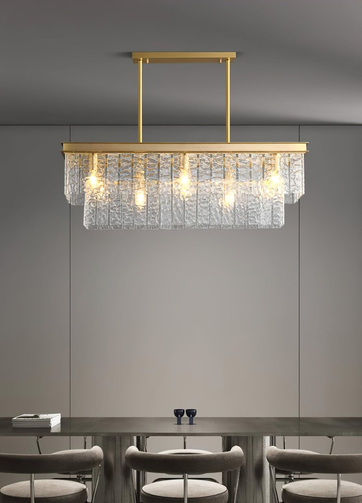 Gaia Square Chandelier