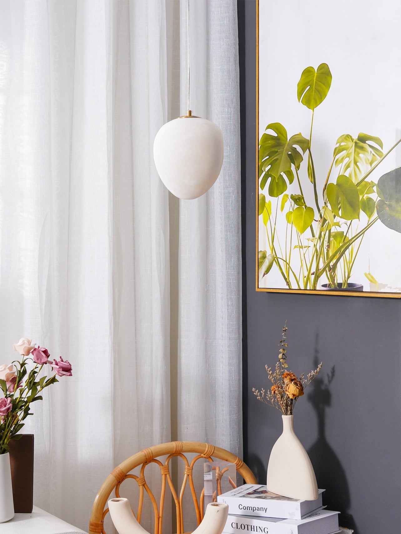 Goose Alabaster Pendant lamp