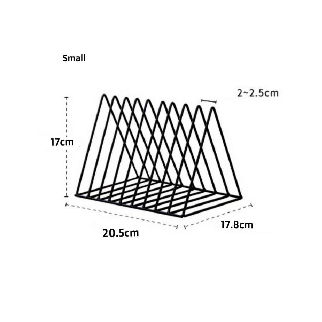 Geometric Iron Bookend - Nordic Side - 