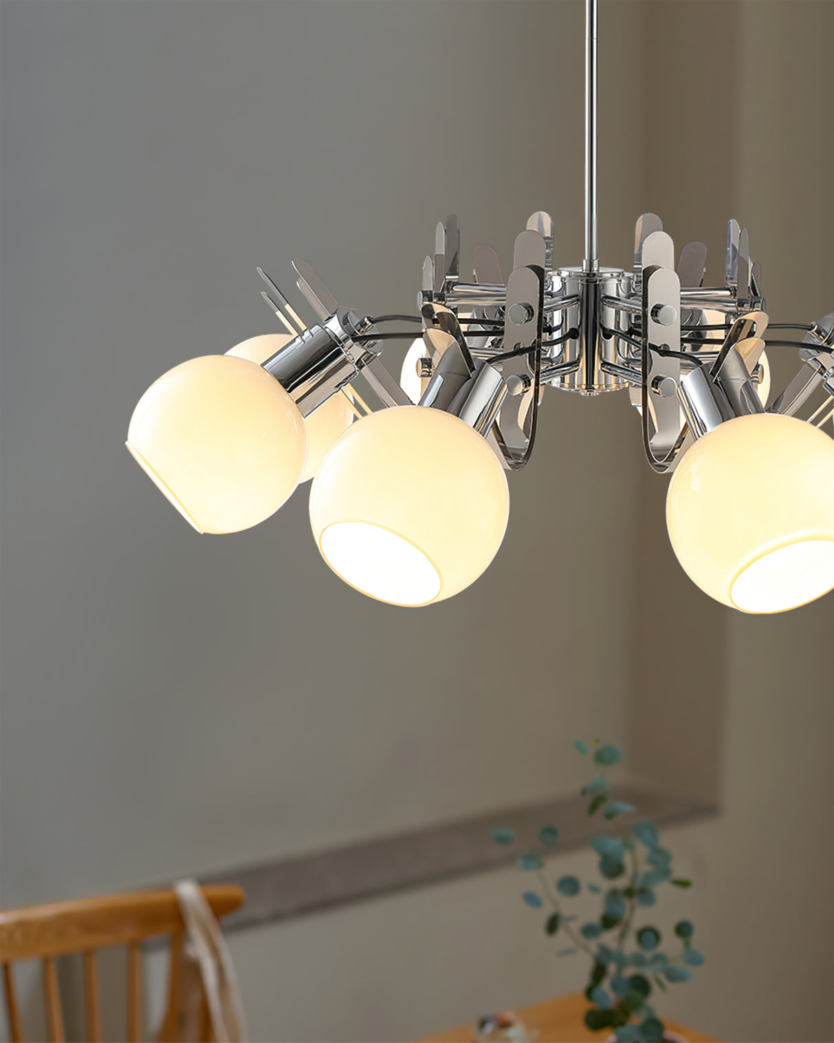 Geometrical Glass Chandelier