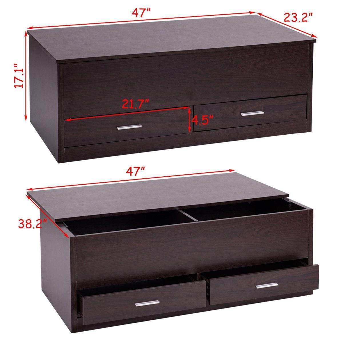 Santiago Coffee Table - Nordic Side - tables