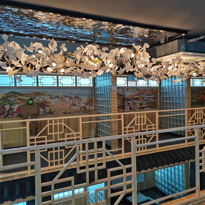 Gingko Leaves Chandelier