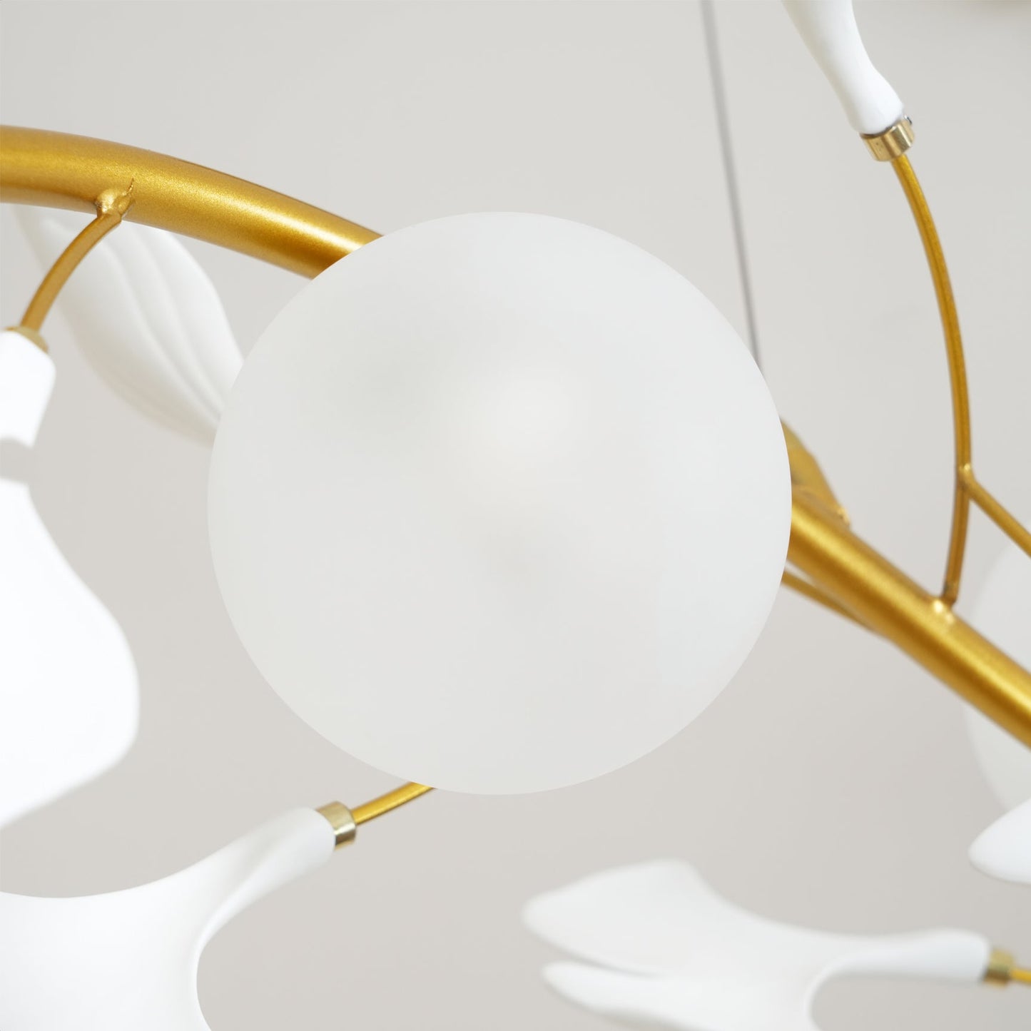 Gingko Glass Chandelier