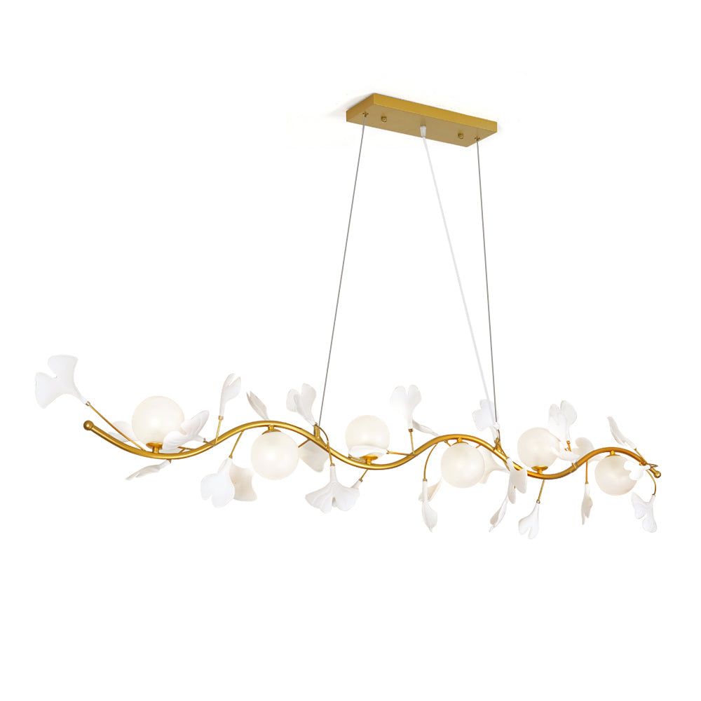 Gingko Glass Chandelier
