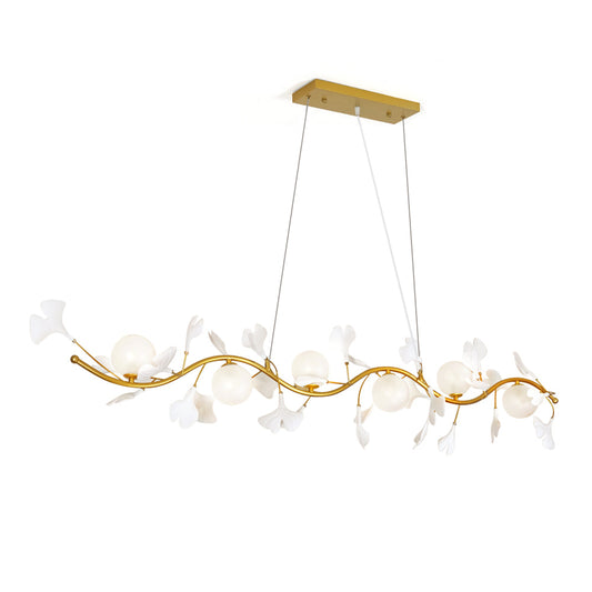 Gingko Glass Chandelier