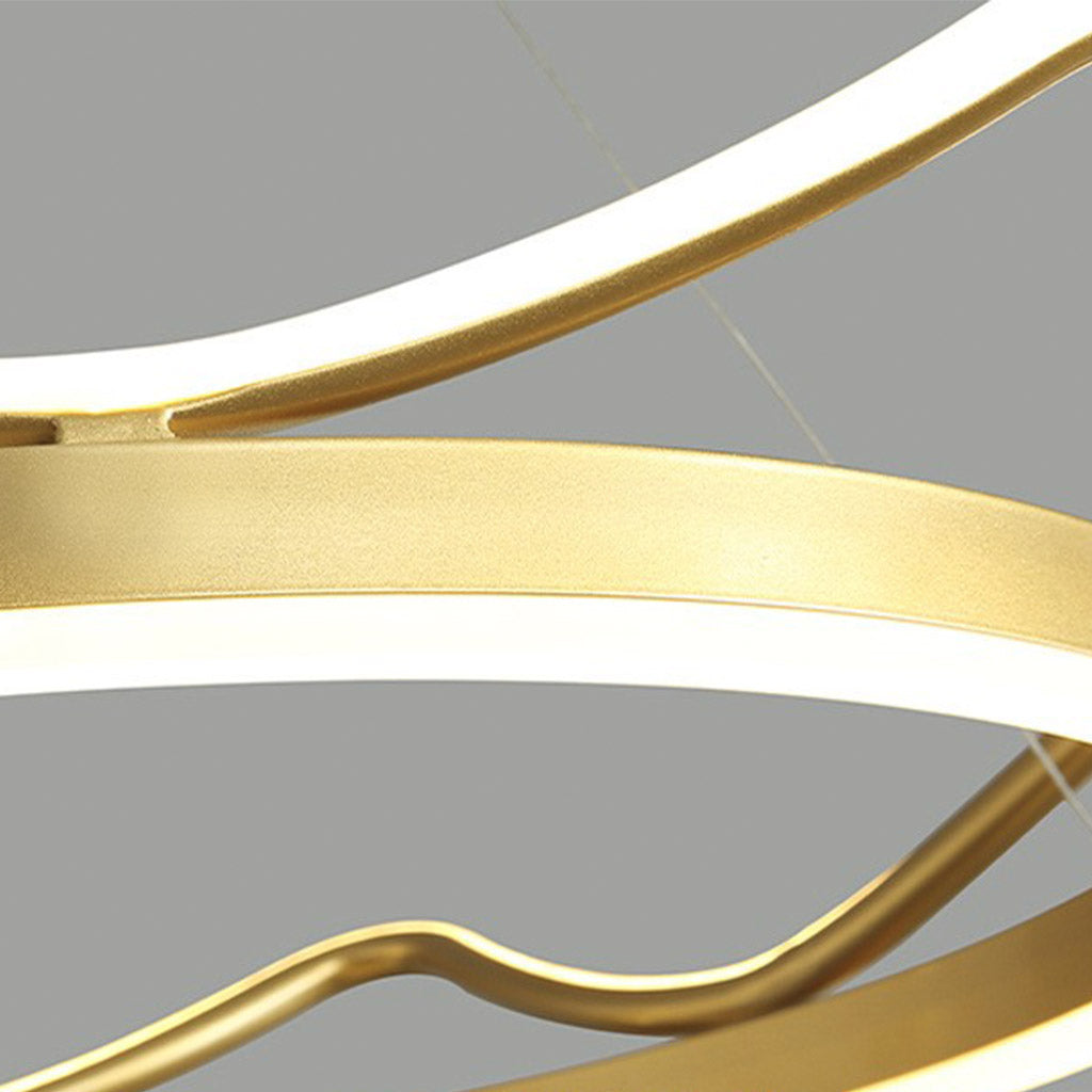 Girls Room Chandelier Light Romantic Crown Dimmable LED, Gold / Pink