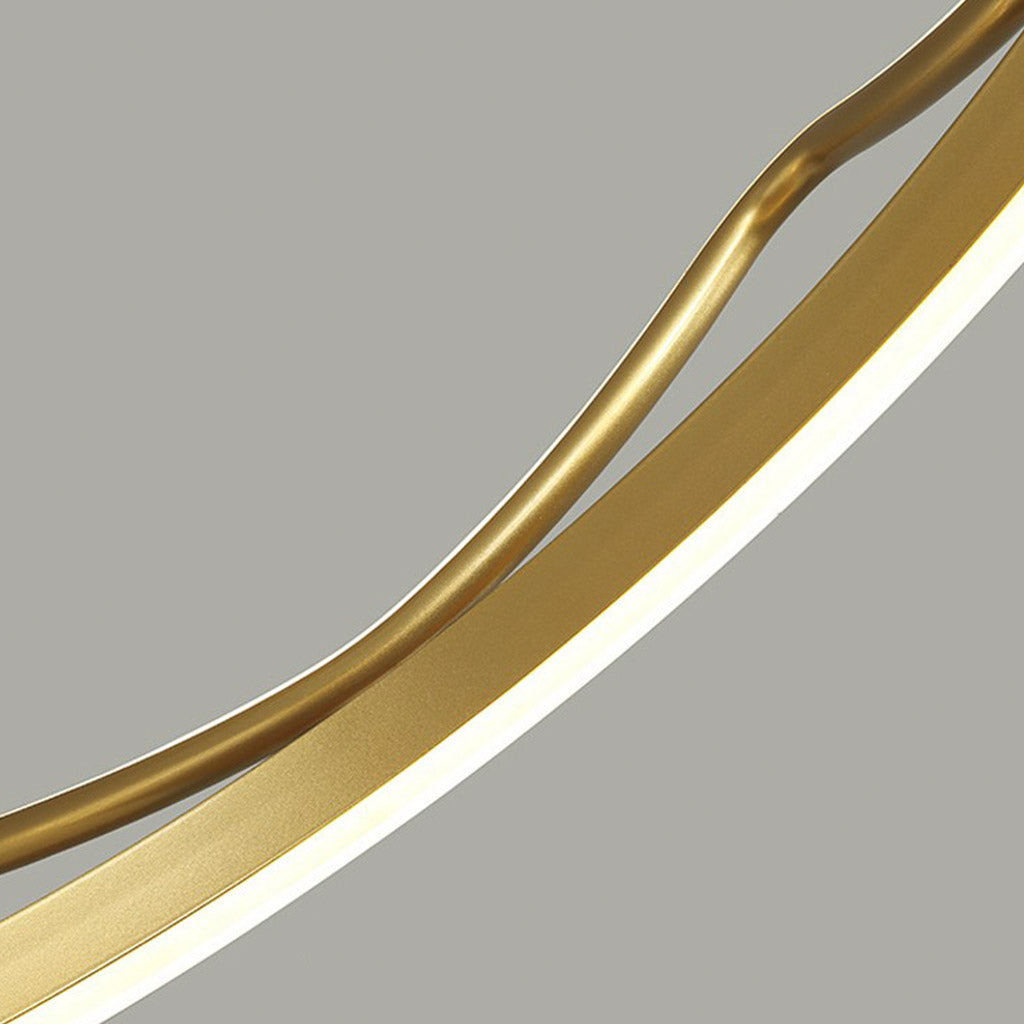 Girls Room Chandelier Light Romantic Crown Dimmable LED, Gold / Pink