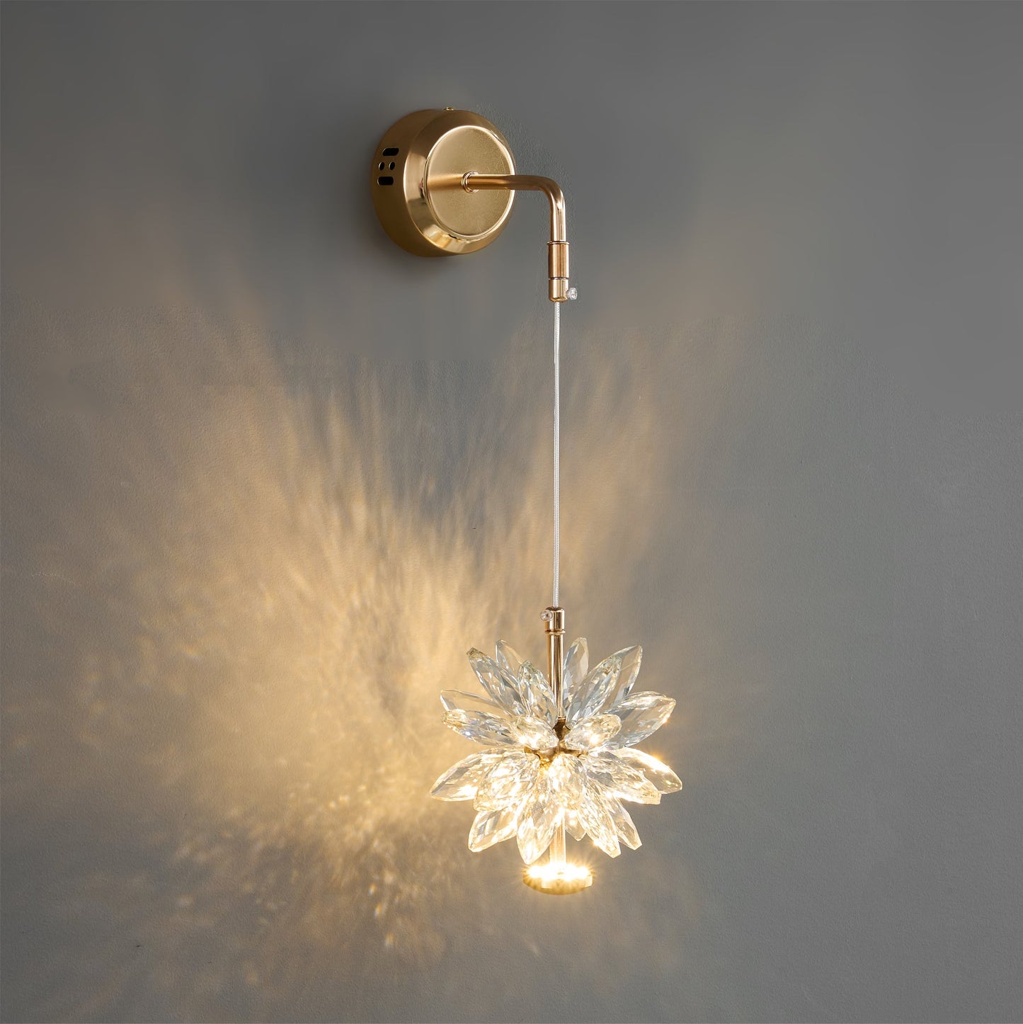 Glam Flower Wall Lamp