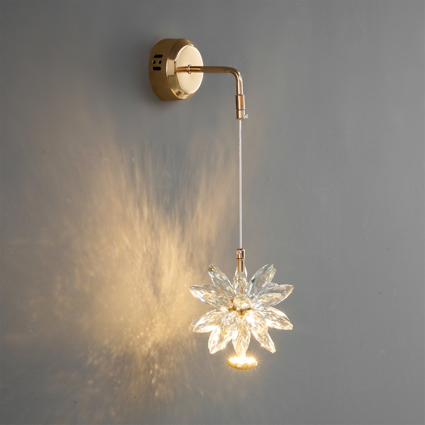 Glam Flower Wall Lamp