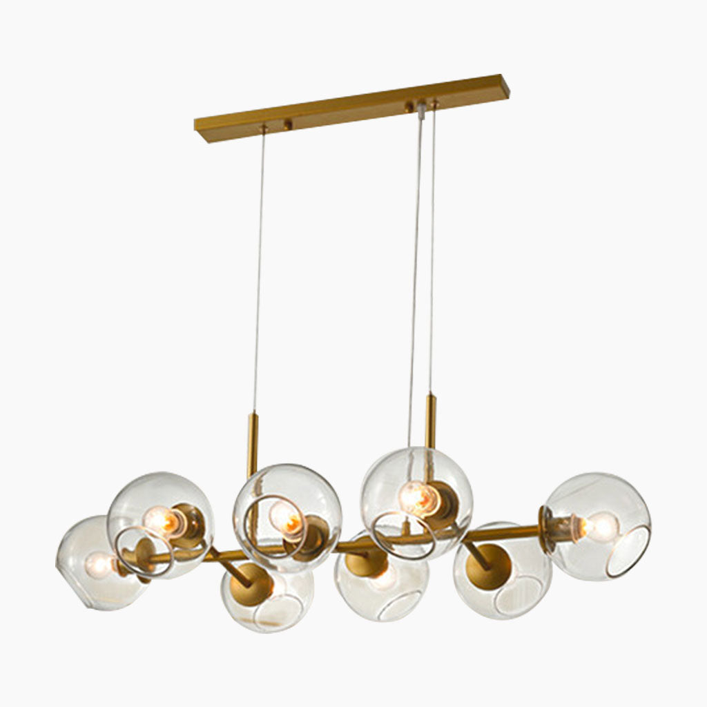 Pendant Chandelier Gold Iron Light