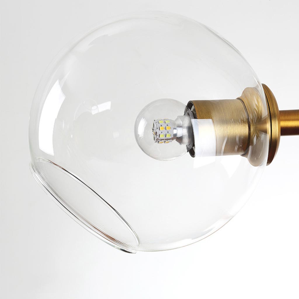 Pendant Chandelier Gold Iron Light