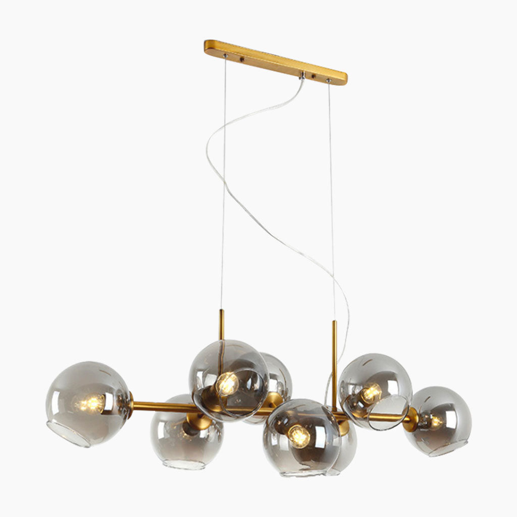 Pendant Chandelier Gold Iron Light